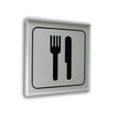 Alumınyum Plate Uyarı Sembolleri 12*12 cm. 14