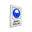 Metal Uyarı Levhaları 25,5*36 Cm 2