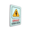 Metal Uyarı Levhaları 25,5*36 Cm 17