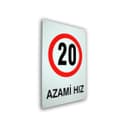 Metal Uyarı Levhaları 25,5*36 Cm 22