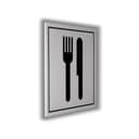 Kapı Sembolleri Uyarı Levhaları 10*10cm 11
