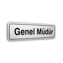 Pvc Kapı İsimlikleri Forex Üzeri Sıvama 7*25 Cm 11