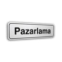 Pvc Kapı İsimlikleri Forex Üzeri Sıvama 7*25 Cm 15