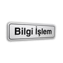 Pvc Kapı İsimlikleri Forex Üzeri Sıvama 7*25 Cm 18