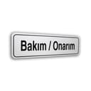 Pvc Kapı İsimlikleri Forex Üzeri Sıvama 7*25 Cm 21