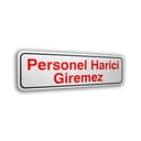 Pvc Kapı İsimlikleri Forex Üzeri Sıvama 7*25 Cm 27