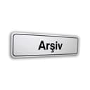 Pvc Kapı İsimlikleri Forex Üzeri Sıvama 7*25 Cm 32