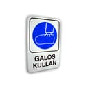 Pvc Kapı İsimlikleri Forex Üzeri Sıvama 16*24 cm 20