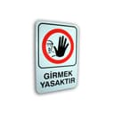 Pvc Kapı İsimlikleri Forex Üzeri Sıvama 16*24 cm 23