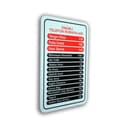 Pvc Kapı İsimlikleri Forex Üzeri Sıvama 16*24 cm 15